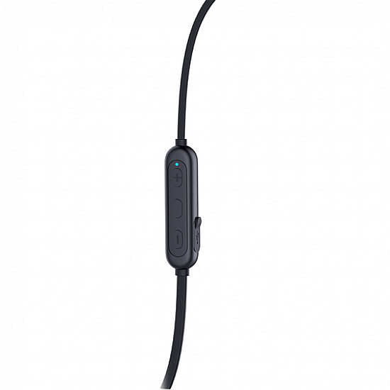 Infinity JBL Glide 105 in Ear Wireless Dual EQ Deep Bass IPX5 Sweatproof Headphones with Mic (Charcoal Black)