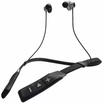 Wings Infinity Latest Bluetooth Wireless Neckband Earphones Headphones with Voice Assistant Black Wings Infinity Latest Bluetooth Wireless Neckband Earphones Headphones with Voice Assistant Black
