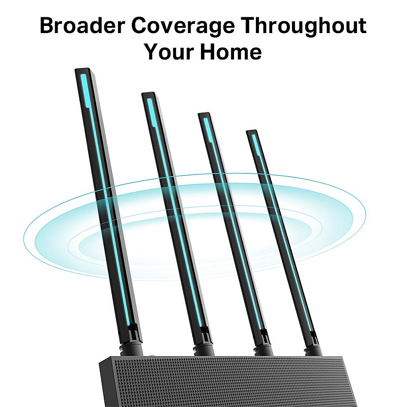 TP-Link Archer C80 AC1900 Dual Band Wireless, Wi-Fi Speed Up to 1300 Mbps/5 GHz + 600 Mbps/2.4 GHz MU-MIMO Router