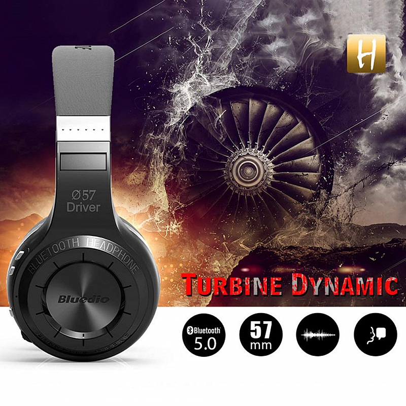 Bluedio H-Turbine Wireless Headset (Black)