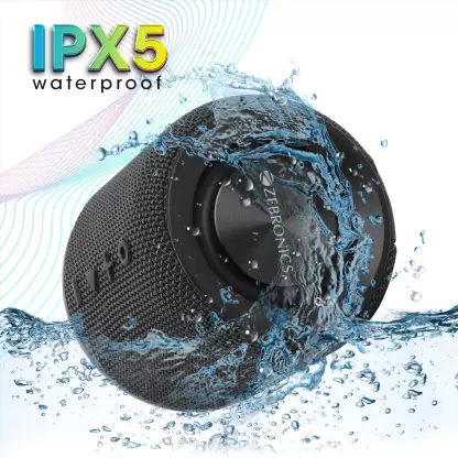 ZEBRONICS Zeb-Music Bomb 10 Watt 1.0 Channel, 1.1 Channel Truly Wireless Bluetooth Portable Speaker (Black) ZEBRONICS Zeb-Music Bomb 10 Watt 1.0 Channel, 1.1 Channel Truly Wireless Bluetooth Portable Speaker (Black)