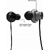 Wings Infinity Latest Bluetooth Wireless Neckband Earphones Headphones with Voice Assistant Black