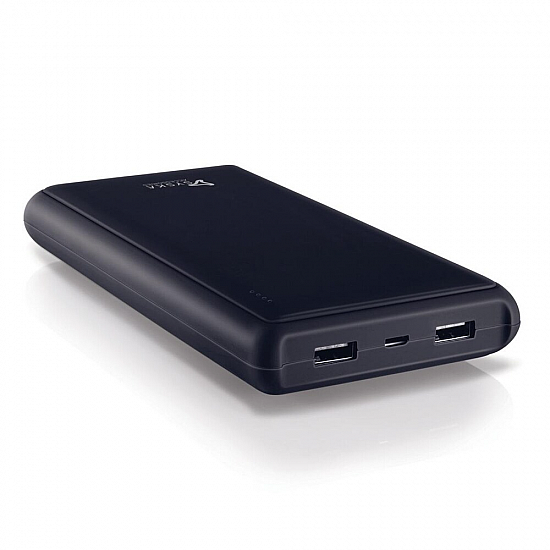 Syska 20000 mAh Li-Polymer Power Pro200 Power Bank (Black)