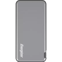 Energizer 10000 mAh Power Bank 10 W, Fast Charging-Grey, Lithium Polymer Energizer 10000 mAh Power Bank 10 W, Fast Charging-Grey, Lithium Polymer