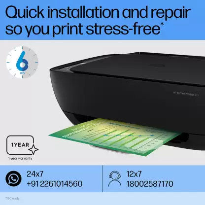 HP ink tank wireless 415 All in one Multi-function Wi-Fi Color Printer with Voice Activated Printing Google Assistant and Alexa (Pre Ink Loaded) HP ink tank wireless 415 All in one Multi-function Wi-Fi Color Printer with Voice Activated Printing Google Assistant and Alexa (Pre Ink Loaded)