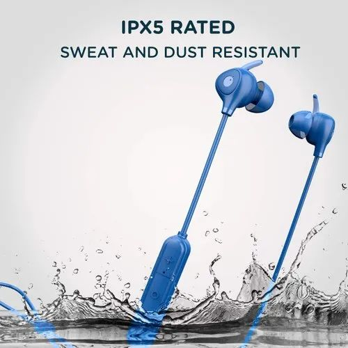 Pebble Dash Wireless Sport Earphones with Magnetic Earbuds and in-line Control (Blue) Pebble Dash Wireless Sport Earphones with Magnetic Earbuds and in-line Control (Blue)