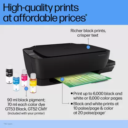 HP ink tank wireless 415 All in one Multi-function Wi-Fi Color Printer with Voice Activated Printing Google Assistant and Alexa (Pre Ink Loaded) HP ink tank wireless 415 All in one Multi-function Wi-Fi Color Printer with Voice Activated Printing Google Assistant and Alexa (Pre Ink Loaded)