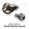 Mivi Duopods M40 True Wireless Bluetooth In Ear Earbuds with Mic, Studio Sound, Powerful Bass, 24 Hours of Battery and EarPods with Touch Control