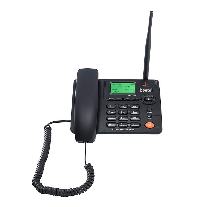 Beetel F3-LTE-4G Fixed Line Wireless Phone with Hotspot Facility