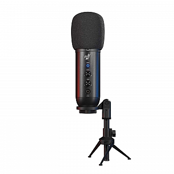 Redgear Shadow Vox Gaming Microphone with RGB Lighting, Adjustable Tripod and Echo and gain Control