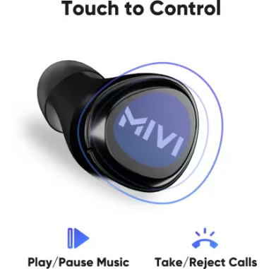 Mivi DuoPods M20 True Wireless Bluetooth Headset (Black, True Wireless) Mivi DuoPods M20 True Wireless Bluetooth Headset (Black, True Wireless)