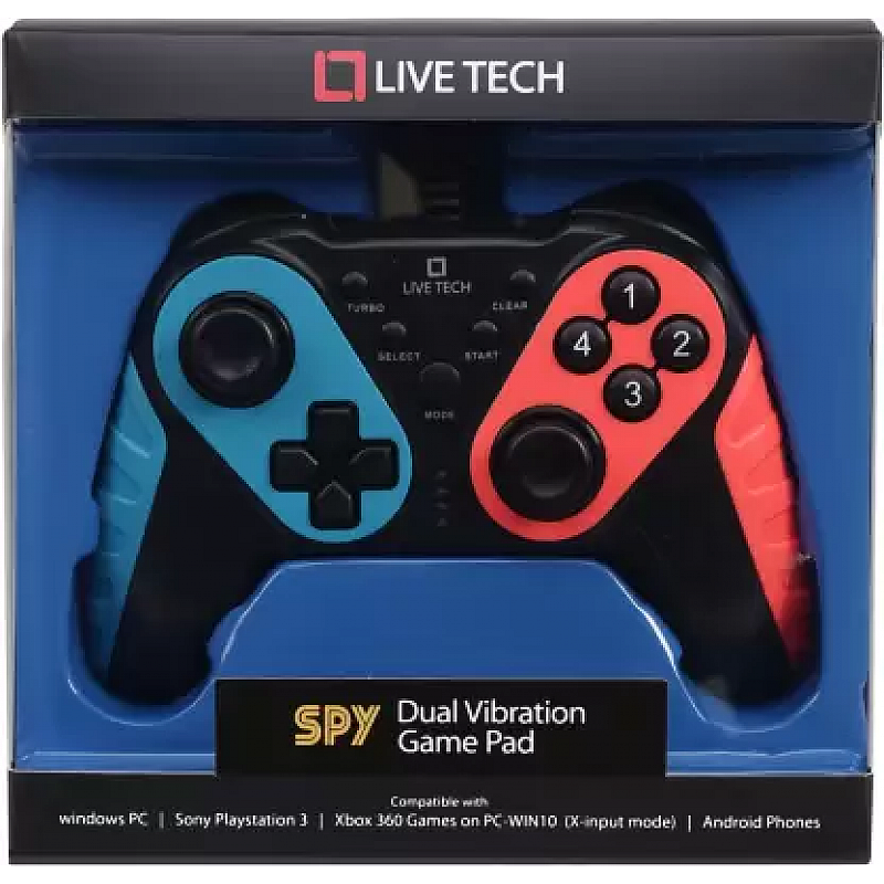 Live Tech Spy Gamepad Controller Joysticks for PC (Windows 7/8/8.1/10) 