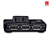 iBall Piano 423 4 Port USB Hub (Black)