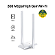 MERCUSYS MW300UH N300 Wireless High Gain USB Adapter| 300Mbps Wi-Fi Speed 