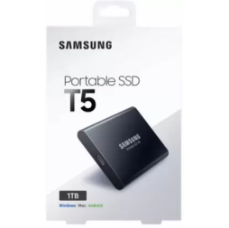 Samsung T5 1TB Up to 540MB/s USB 3.1 Gen 2 (10Gbps, Type-C) External Solid State Drive  