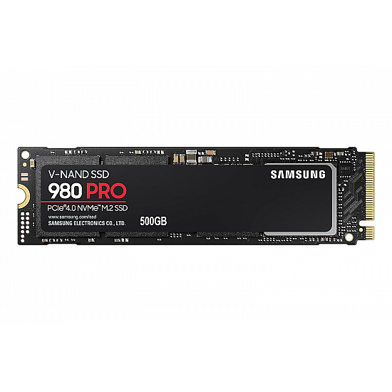 Samsung 980 PRO 500GB Up to 6,900 MB/s PCIe 4.0 NVMe M.2 (2280) Internal Solid State Drive 