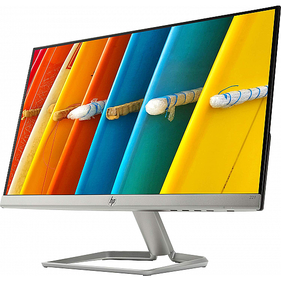 HP 21.5-inch (54.6 cm) Ultra-Slim LED Backlit Gaming Monitor - 16:9 FHD, Micro-Edge, 75 Hz Refresh Rate Silver