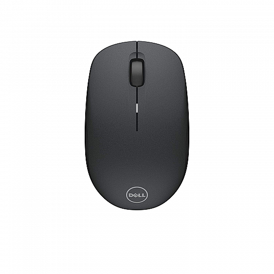 Dell WM126 Wireless Mouse, 1000DPI, 2.4 Ghz with USB Nano Receiver, Optical Black