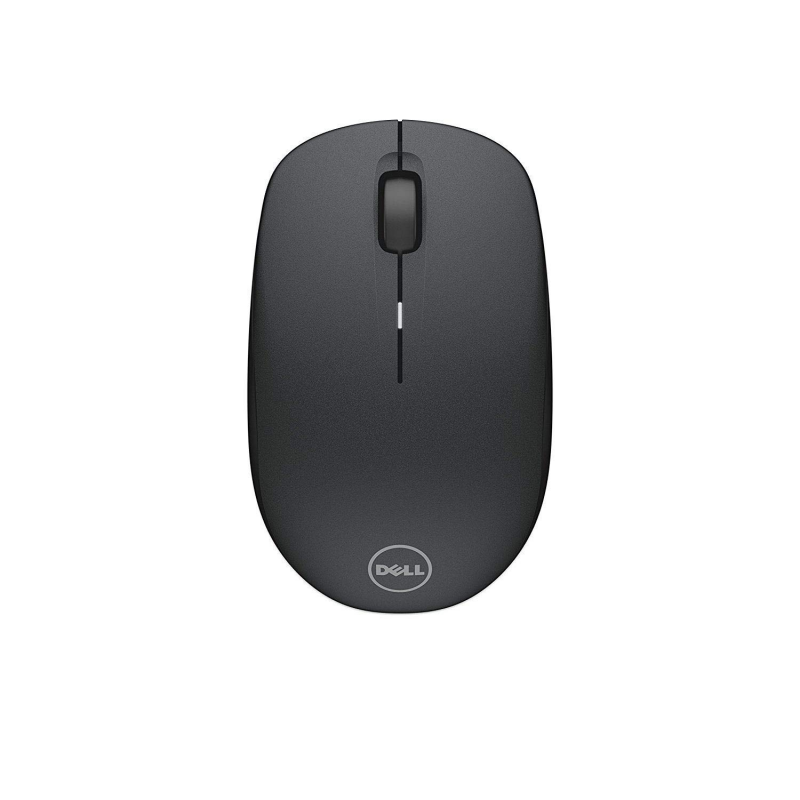 Dell WM126 Wireless Mouse, 1000DPI, 2.4 Ghz with USB Nano Receiver, Optical Black