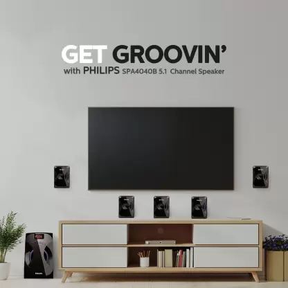 Philips SPA4040B/94 Multimedia Speakers System (Black) Philips SPA4040B/94 Multimedia Speakers System (Black)