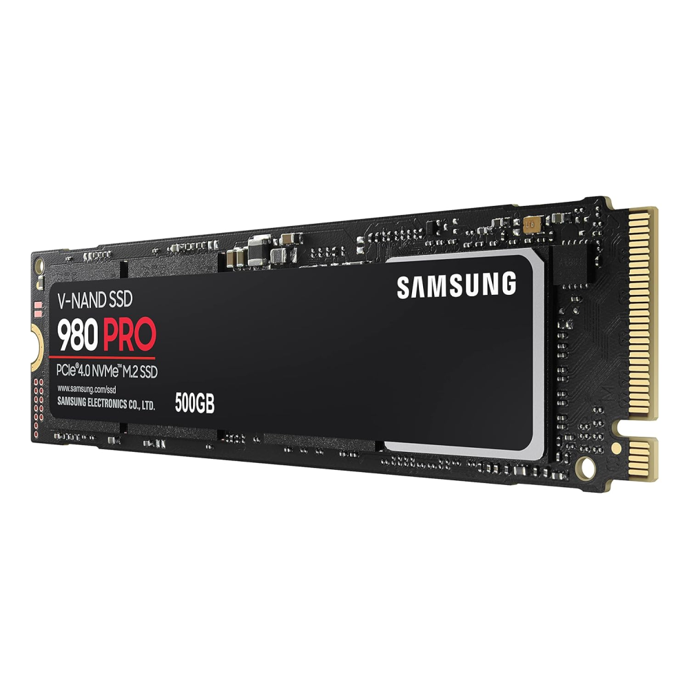 Samsung 980 PRO 500GB Up to 6,900 MB/s PCIe 4.0 NVMe M.2 (2280) Internal Solid State Drive