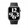 Apple Watch Leather Link (44mm) - Black - Small 