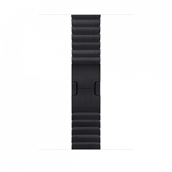 Apple Watch Leather Link (44mm) - Black - Small 