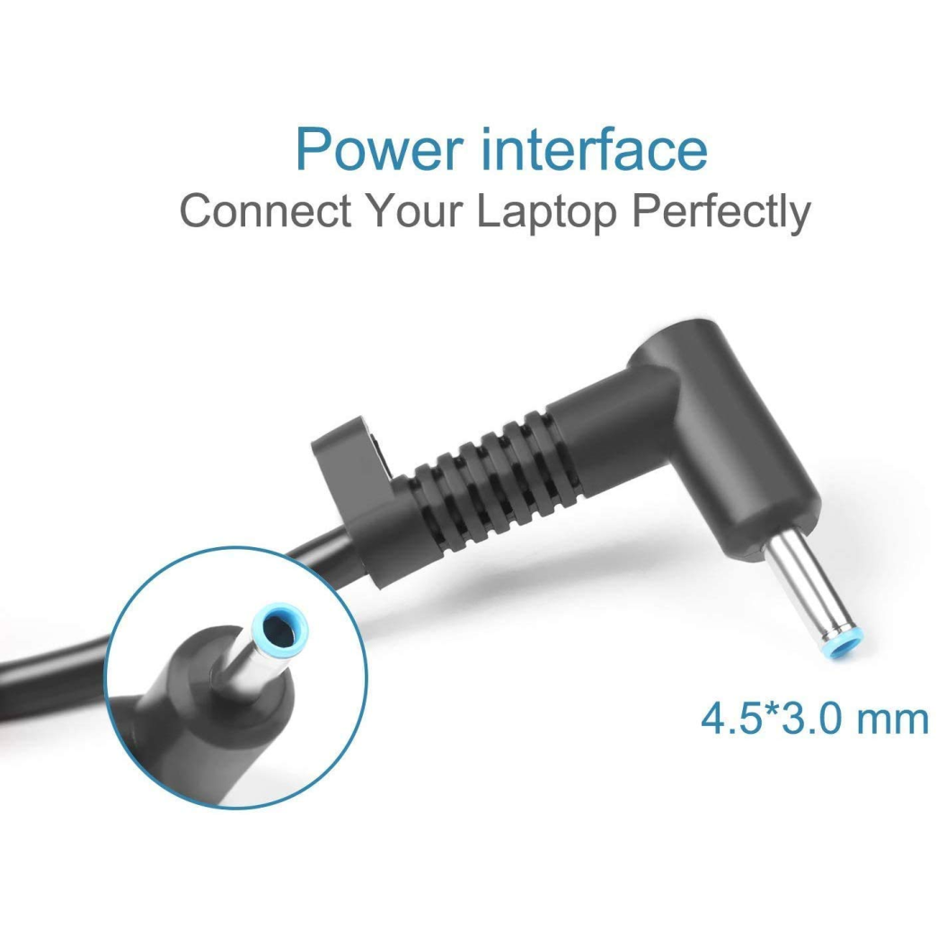 HP 65W 4.5mm Non-EM AC Adapter Charger (Without Power Cord)