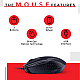 iBall Shiny MM V2.0  Style36 Wired Desktop USB Keyboard Mouse Combo (Black)