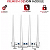 Tenda F6 V4.0 Wireless N300 Easy Setup Wi-Fi Router 300 White