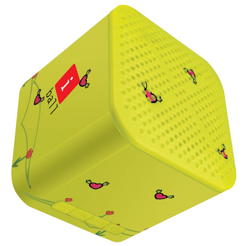 iBall Musi Kids - Wireless Mini Bluetooth Speakers for Kids (Fluorescent Yellow) 