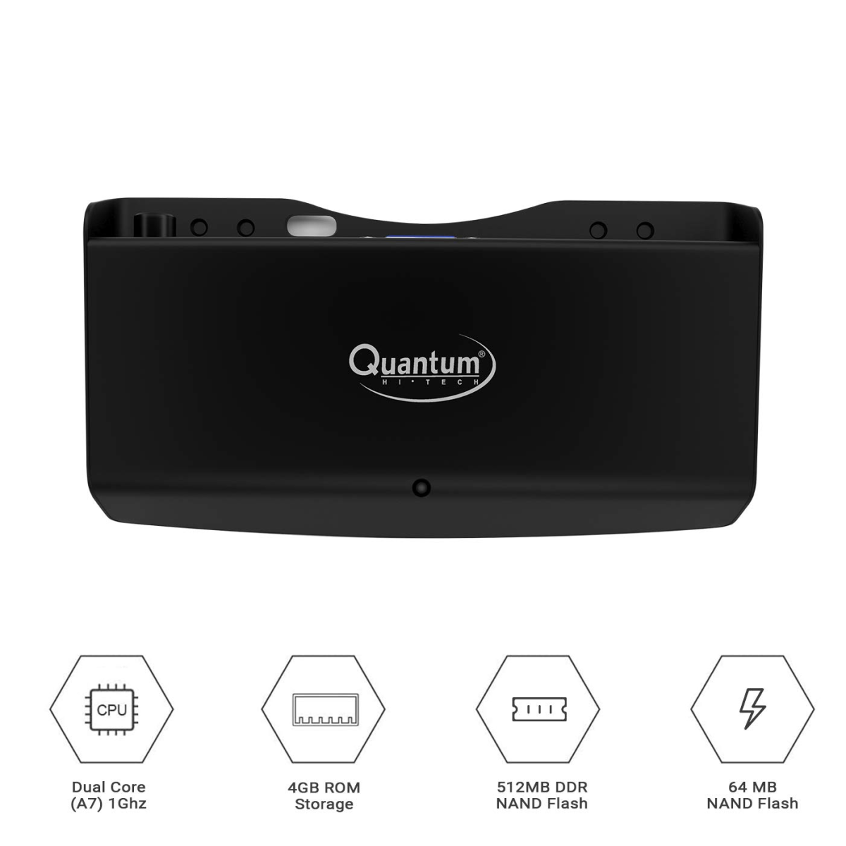 Quantum QHM6056B Thin Client with 1 GHz Dual-Core (A7) Processor, 512 MB RAM with 4GB ROM