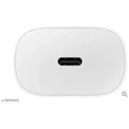 SAMSUNG Original 25W, Type C Power Adaptor compatible for all Samsung Devices (Super Fast Charge 3.0) (White) SAMSUNG Original 25W, Type C Power Adaptor compatible for all Samsung Devices (Super Fast Charge 3.0) (White)