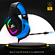 Ant Esports H530 Multi-Platform Pro RGB LED Wired Gaming Headset (Black - Blue )