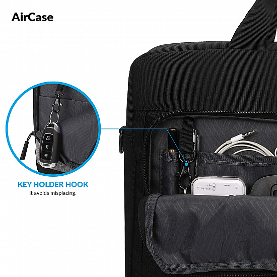 AirCase C31 Laptop Bag Messenger Bag Case for 13-Inch/ 14 Inch/ 15.6 Inch Laptop MacBook