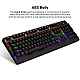 Quantum QHM9800 Rapid Strike Mechanical Gaming Multimedia Wired Keyboard