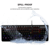 Quantum QHM9800 Rapid Strike Mechanical Gaming Multimedia Wired Keyboard