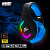 Ant Esports H530 Multi-Platform Pro RGB LED Wired Gaming Headset (Black - Blue )