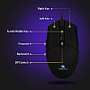 Zebronics Zeb-War Gaming Keyboard and Mouse Combo (Gold Plated USB, Braided Cable)