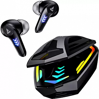 boAt Immortal 131 with Beast Mode, 40 Hours Playback and ENx Tech Bluetooth Headset (Black, True Wireless)