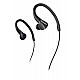 Pioneer Ironman Sweat Resistant Sport SE-E3 Earphone Earbuds/Drip-Proof (Black)