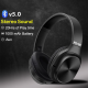 pTron Studio Pro Soundster Hi-Fi Over The Ear Wireless Bluetooth Headphones with Mic