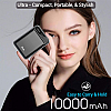 PTron Dynamo 10000mAh Li-Polymer Power Bank, BIS Certified, Ultra-Compact, 2.4A Fast Charging