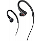 Pioneer Ironman Sweat Resistant Sport SE-E3 Earphone Earbuds/Drip-Proof (Black)