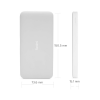 Redmi 10000mAh Lithium Polymer Power Bank with 10 Watt Fast Charging, (White)