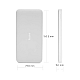 Redmi 10000mAh Lithium Polymer Power Bank with 10 Watt Fast Charging, (White)