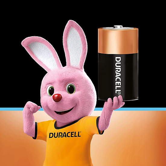 Duracell Ultra Alkaline D Battery, 2 Pieces