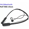 PTron Tangent Pro Headphone Neckband Stereo Earphone Bluetooth with Mic for All Smartphones (Grey/Black)