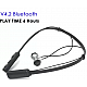 PTron Tangent Pro Headphone Neckband Stereo Earphone Bluetooth with Mic for All Smartphones (Grey/Black)