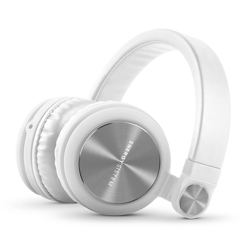 Energy Sistem DJ2 Energy Headphones with Mic (White)